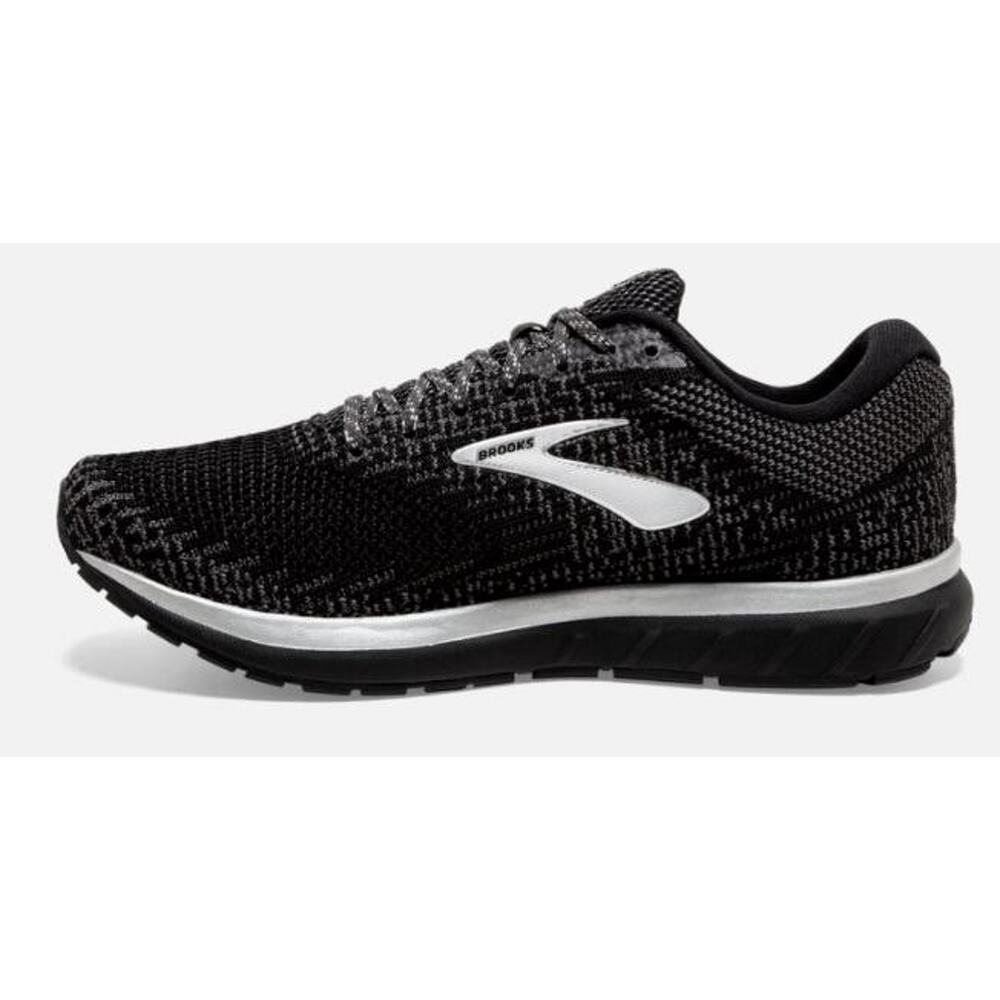 Brooks Revel 3 Women's Size 8.5 Running Shoes Black Athletic Trainer Sneakers - Picture 4 of 6